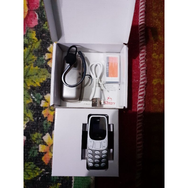 Icherry Mini 222 hp murah dual sim bisa radio mp3 Bluetooth dengar lagu garansi resmi 1 tahun