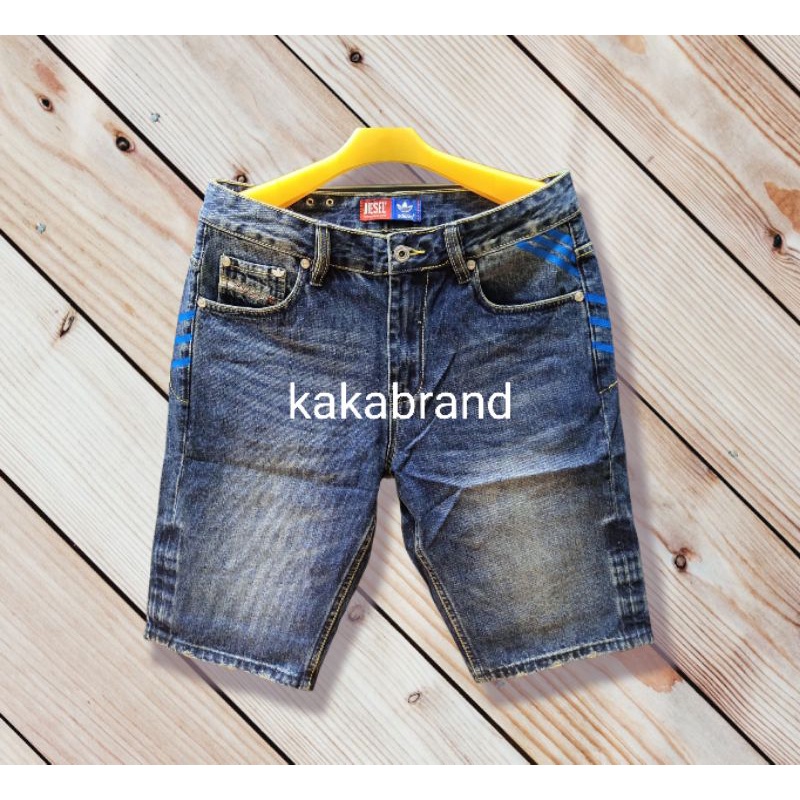 CELANA PENDEK JEANS ADIDAS ORIGINAL IMPORT/CELANA DENIM PRIA TERBARU SLIMFIT