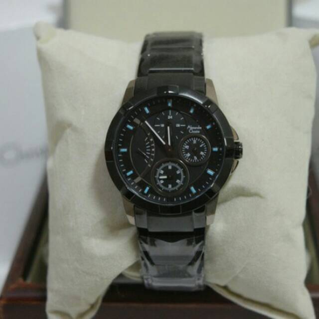 jam tangan alexandre christie ac2503 black 2503