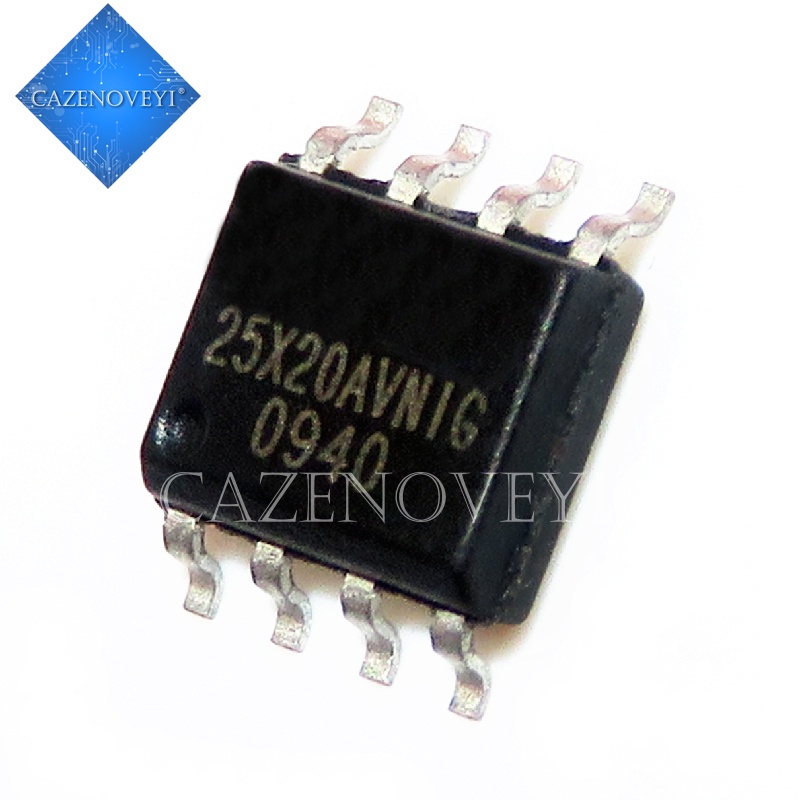 10pcs Ic W25X20Clnig W25X20Blnig W25X20Alnig W25X20Avnig W25X20Bvnig Sop-8