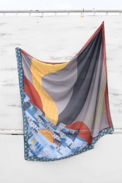 Hijab Zysku Xena signature scarf Al Quds A syari (138cm)