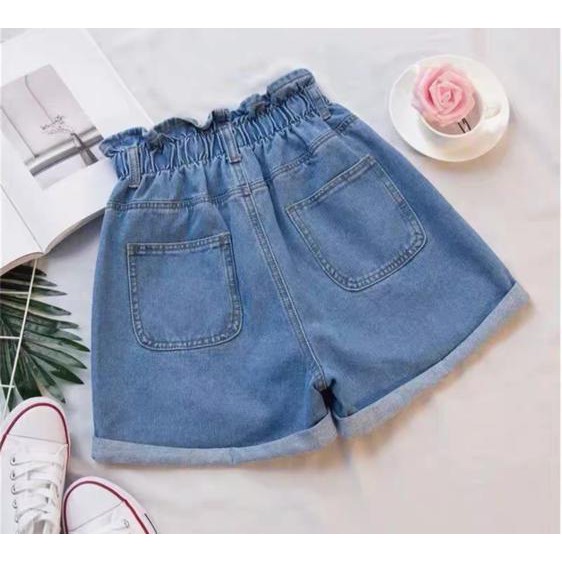 GFS LY JEINE DOUBLE BUTTON HOTPANTS JEANS