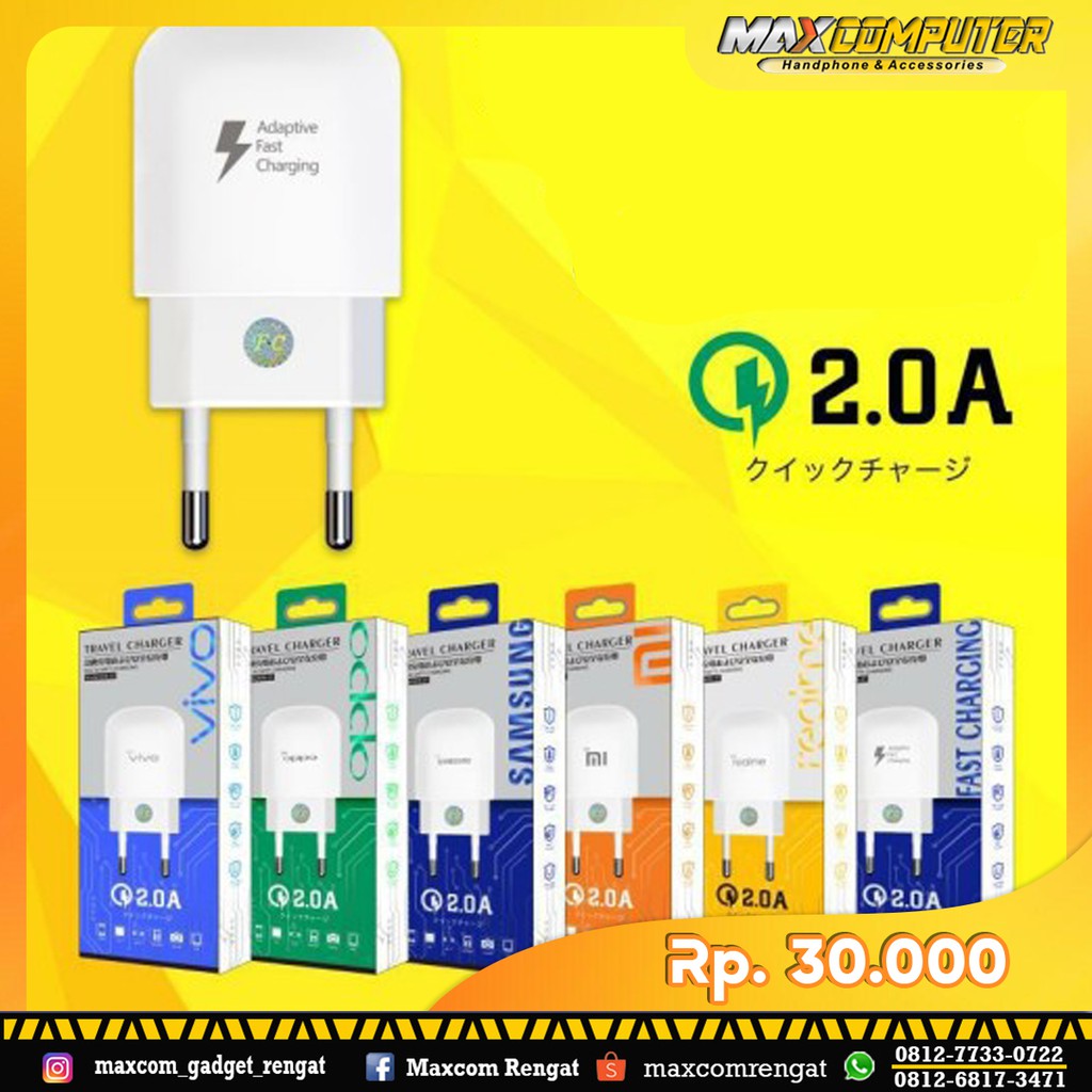 Adaptor Charger HK ANK07 2.0A