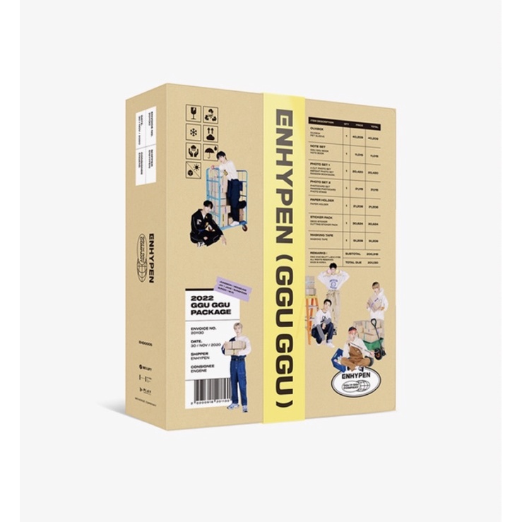 SHARING GGU GGU PACKAGE ENHYPEN 2022 (BACA DESKRIPSI)