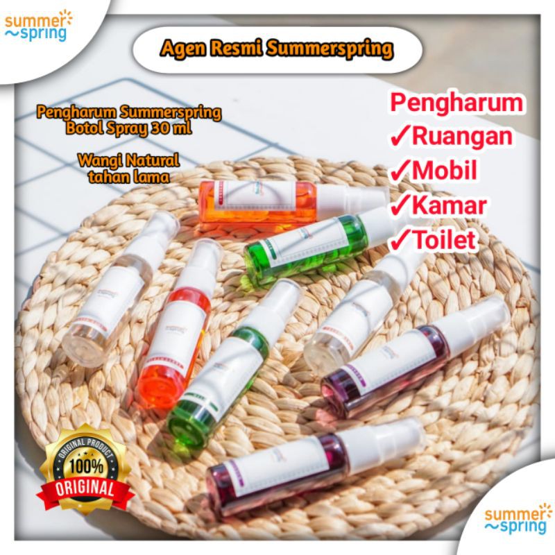 Pengharum Ruangan / Mobil / Kamar / Toilet / Summerspring