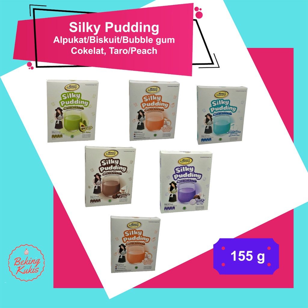 

SILKY PUDDING Forisa 155 gr PUYO Puding Susu Smooth Pudding Lembut Puding bubuk dengan susu