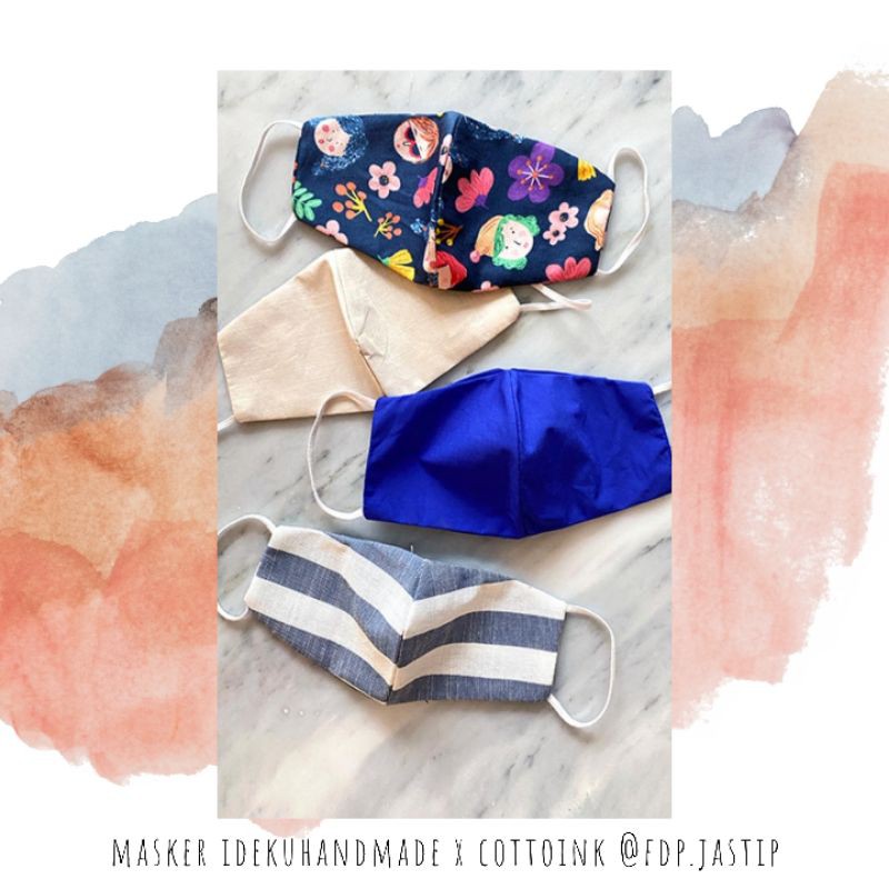 MASKER IDEKUHANDMADE x COTTONINK