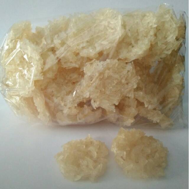 

Makanan ringan rengginang mentah