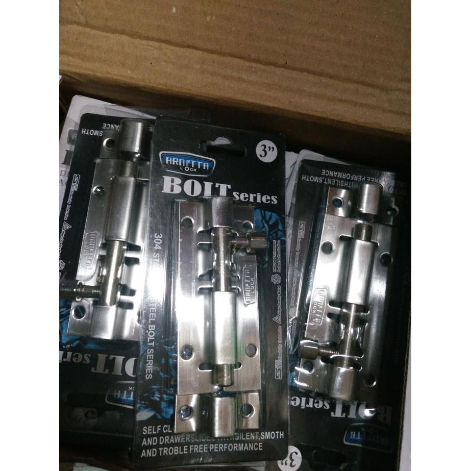 Grendel pintu 3 inch / Grendel pintu 3" selot ratele992 Murah