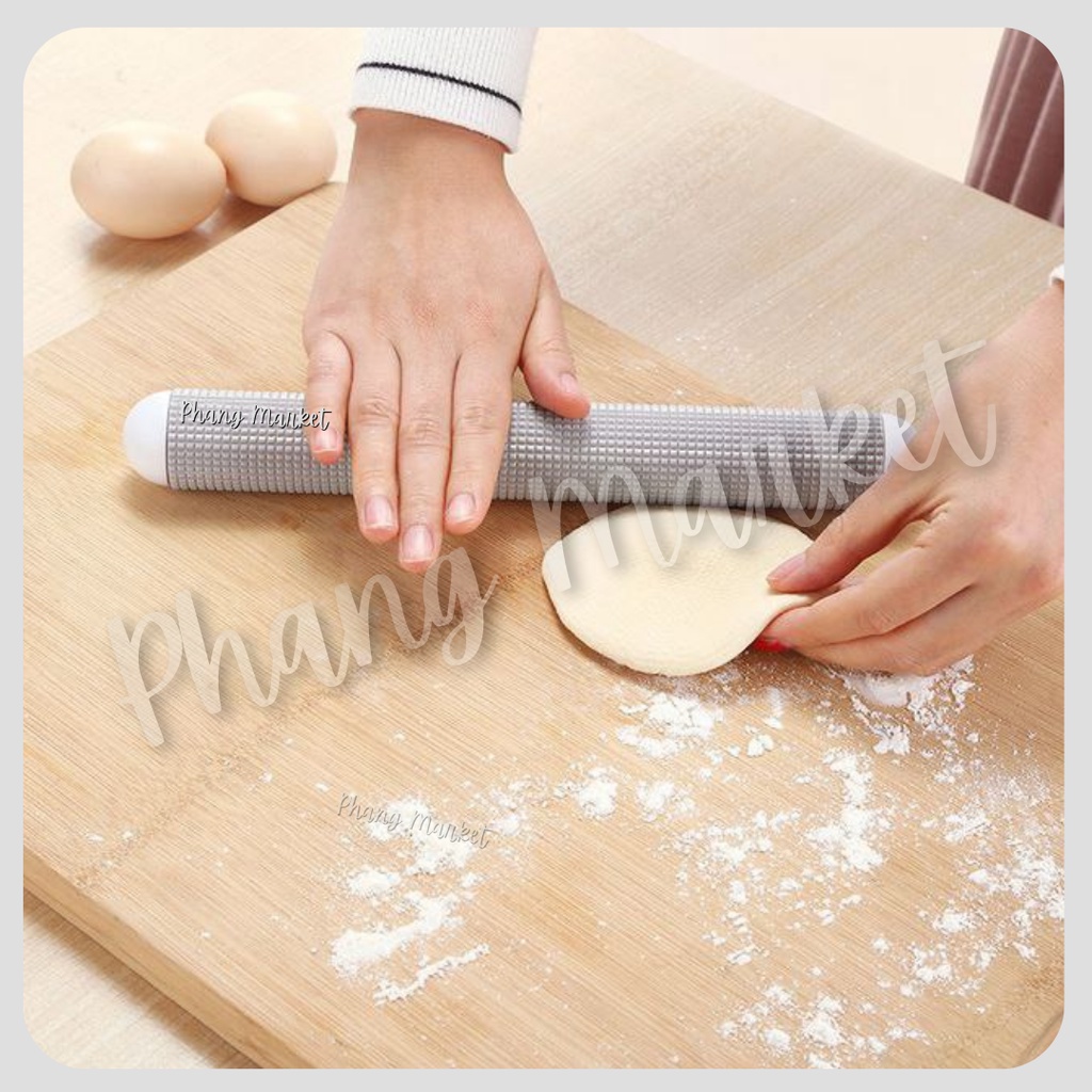 Rolling Pin Penggiling Penggilas Adonan Kue Tepung Donut Kue Anti Lengket Premium Quality