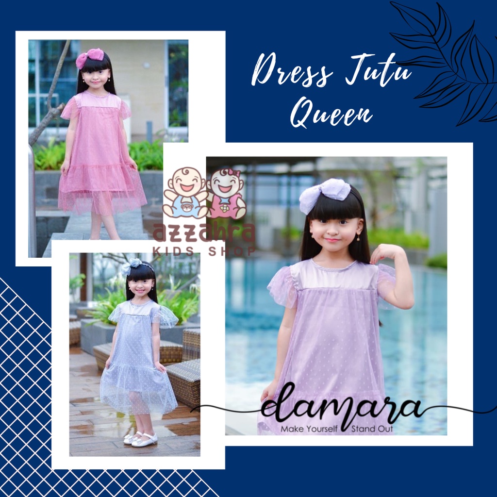 DRESS TUTU ANAK QUEEN PREMIUM