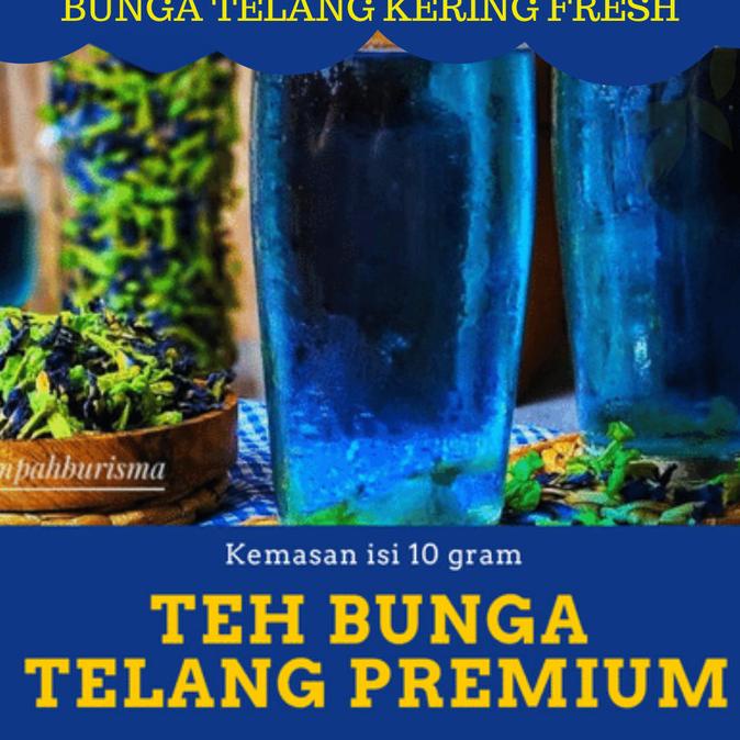 

Diskon Teh Bunga Telang biru kering premium Diskon