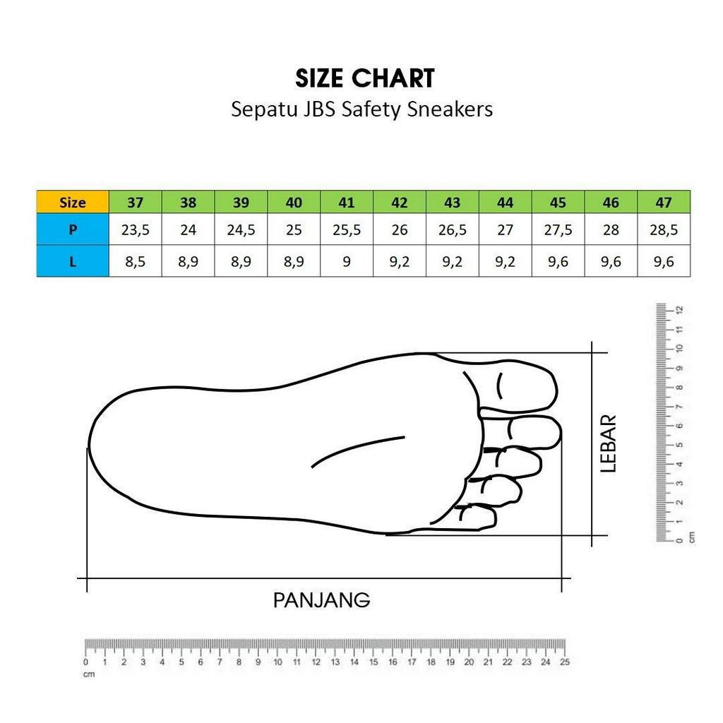 Sepatu Safety Sneakers JBS 817 Ujung Besi Anti Tusukan Benda Tajam / Sepatu Ridding Touring / Sepatu Kerja Proyek