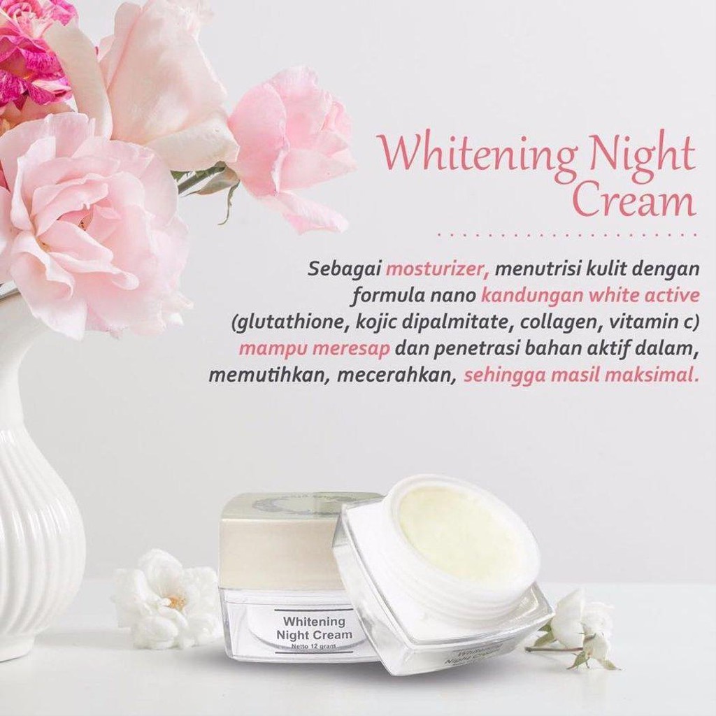 WHITENING NIGHT CREAM MS GLOW