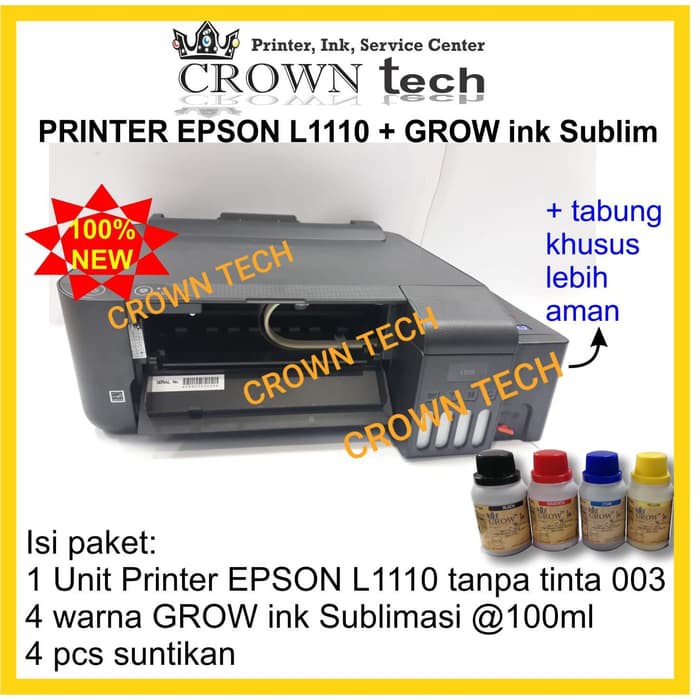 Jual Printer Epson L Modif Tinta Grow Ink Sublim Shopee Indonesia