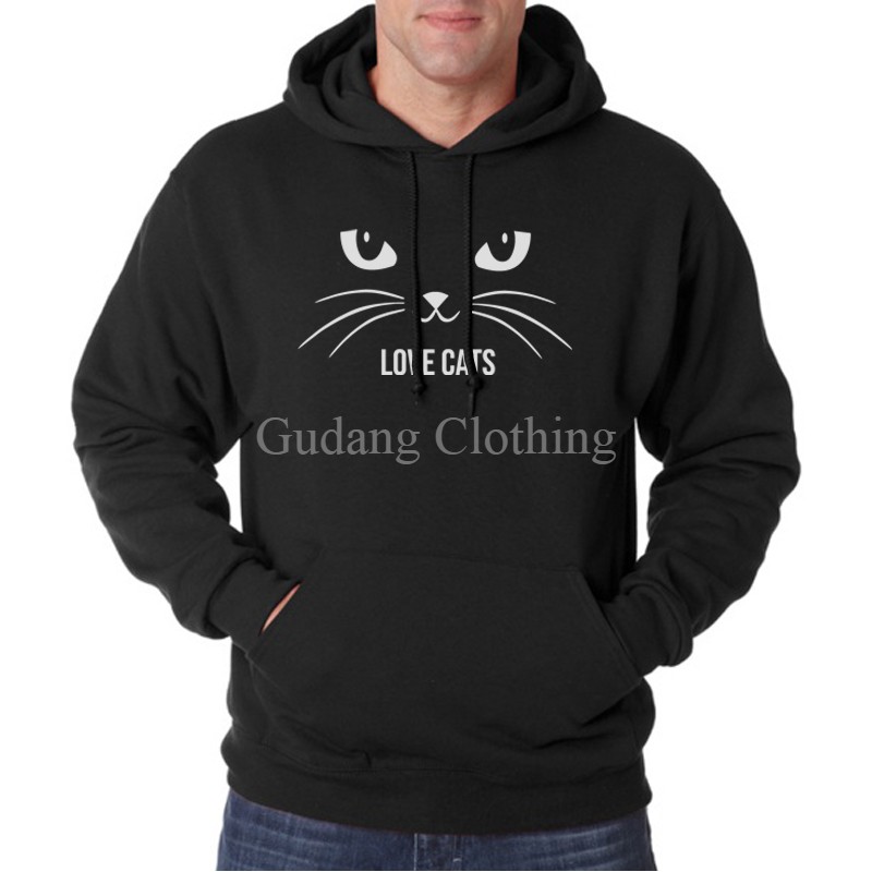 Hoodie Love Cats Hoodie Kupluk Love Cats Sweater Hoodie Love Cats