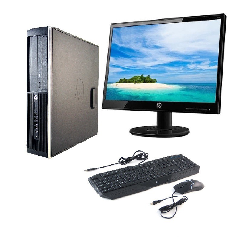 CPU HP Compaq Pro 6300 SFF / Komputer / PC i5 / 4GB / 1250GB HDD / WIN 10 / MONITOR 18.5" / FULL SET