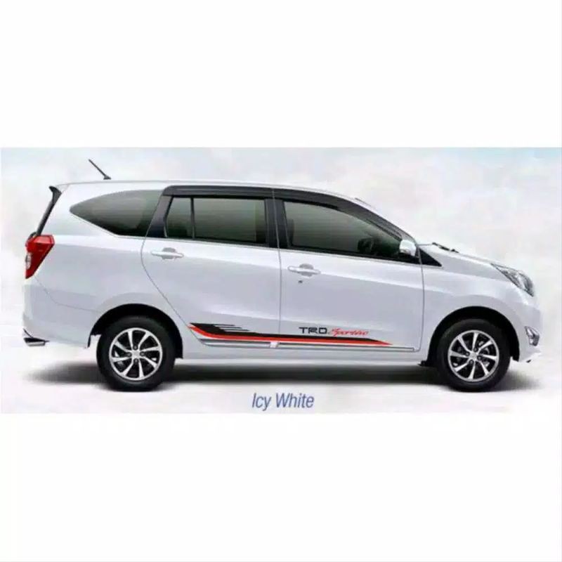 PROMO Stiker Sticker mobil sticker TRD SPORTIVO all mobil calya ayla sigra daihatsu xenia