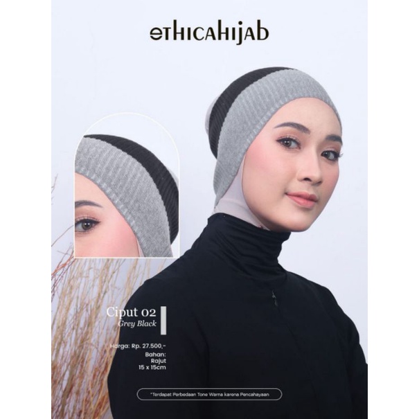 CIPUT RAJUT POLOS TWOTONE DUA WARNA II ETHICA