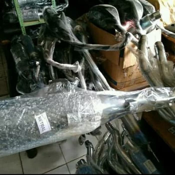 Knalpot bobokan racing tsukgi kharisma Supra x 125