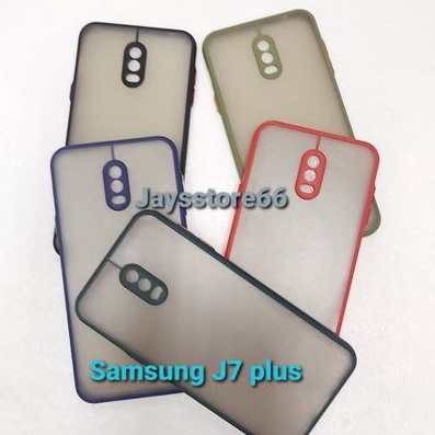 Case Dove Samsung J7 Plus Pelindung Kamera