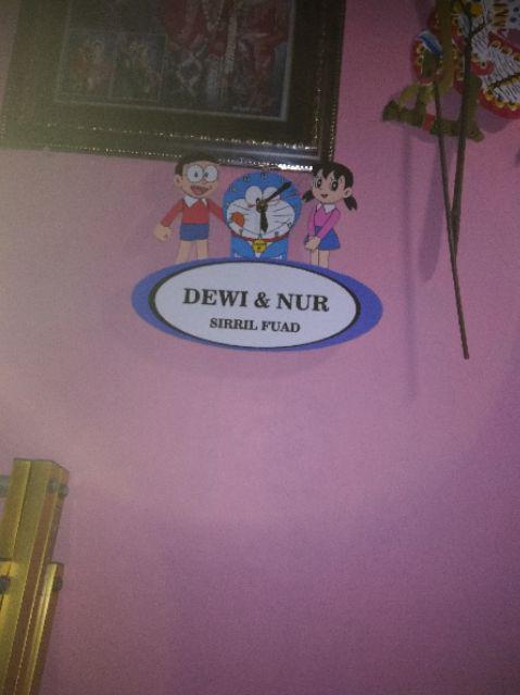 Jam Dinding Doraemon/jam Dinding Custome