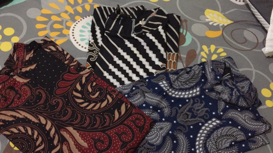 Cod - Tunik Batik Wanita Seragaman M L Xl Xxl Jumbo