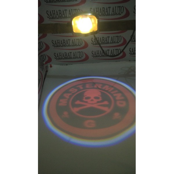 Lampu Led Logo Pintu Martermind 2Pcs