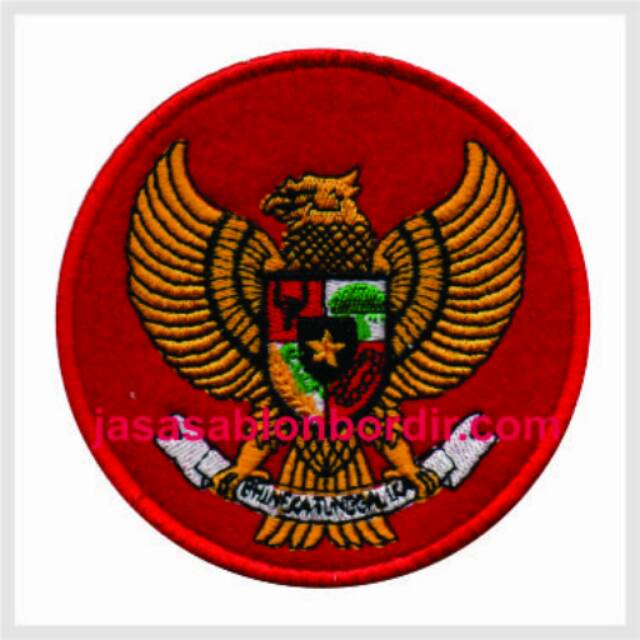 Emblem Bordir Garuda