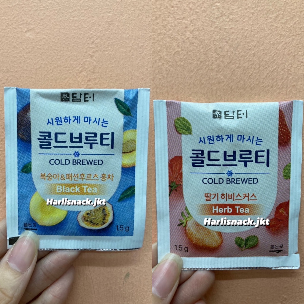 

DAMTUH COLD BREWED HERB TEA / BLACK TEA DRINK KOREA