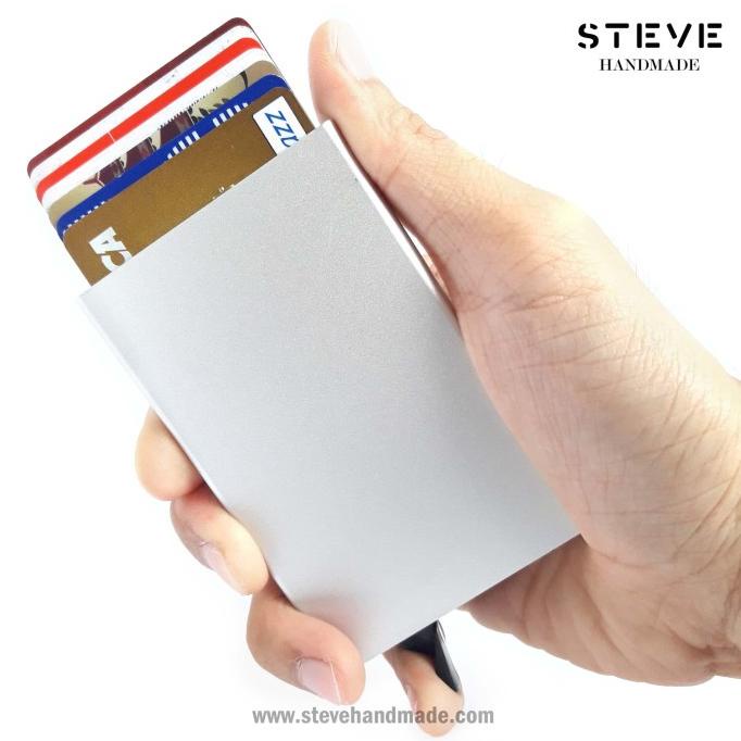 

Office & Stationery | Document Organizer | Tempat Kartu Atm Dompet Kartu Kredit Credit Card Holder Style A Silver | Best Seller