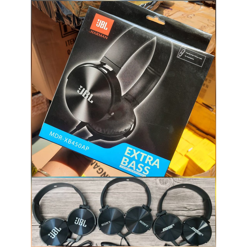 HEADPHONE JBL XB 450 EXTRA BASS