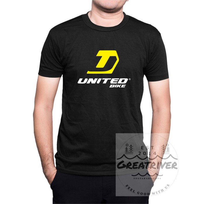 kaos sepeda united bike logo bicycle