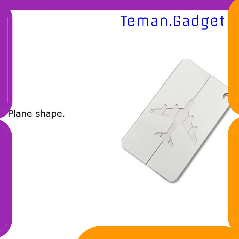 TG-FS136 Name Tag ID Tas Koper Aluminium