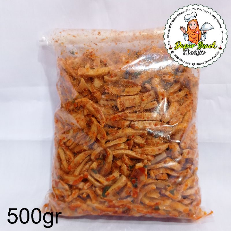 

BASRENG Medhok PEDAS DAUN JERUK - isi 500gr
