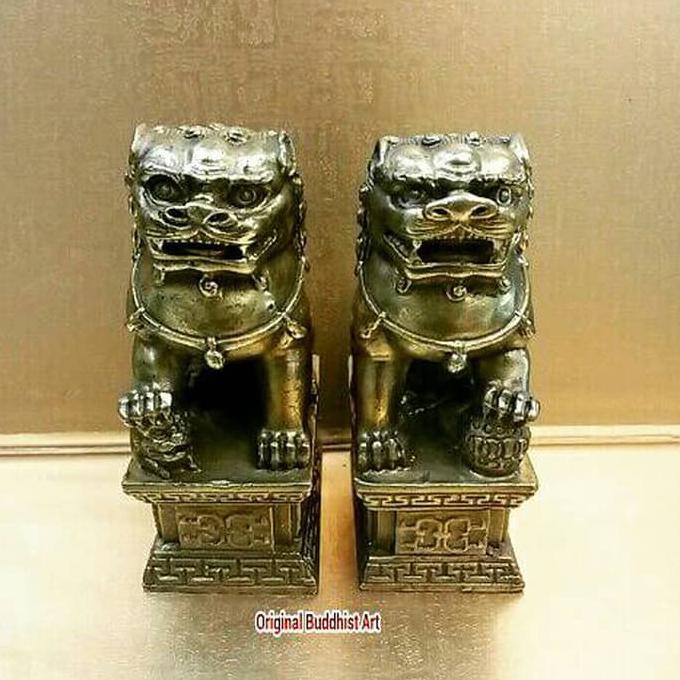 

14.84Ftgrdujh- Singa Fu Dog Fengshui -Toko-Boneka.