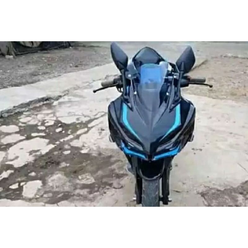 bodi vixion model cbr250rr full bagian depan samping
