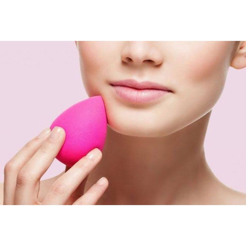 Spon Foundation Beauty Blender Makeup Bentuk Telur