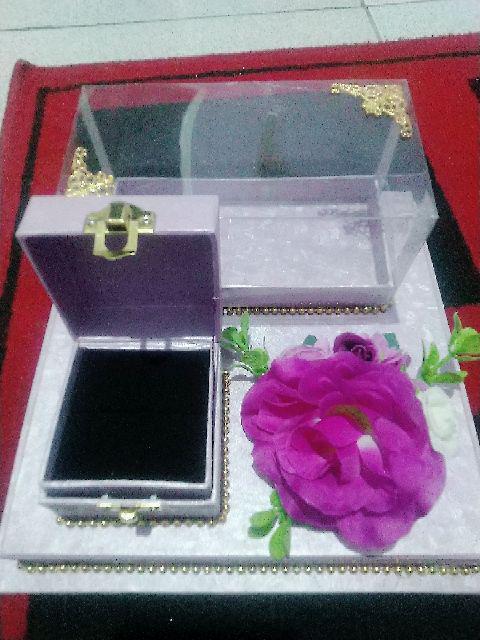 Box Cincin Dan Mahar Uang Kotak Cincin Dan Kotak Uang