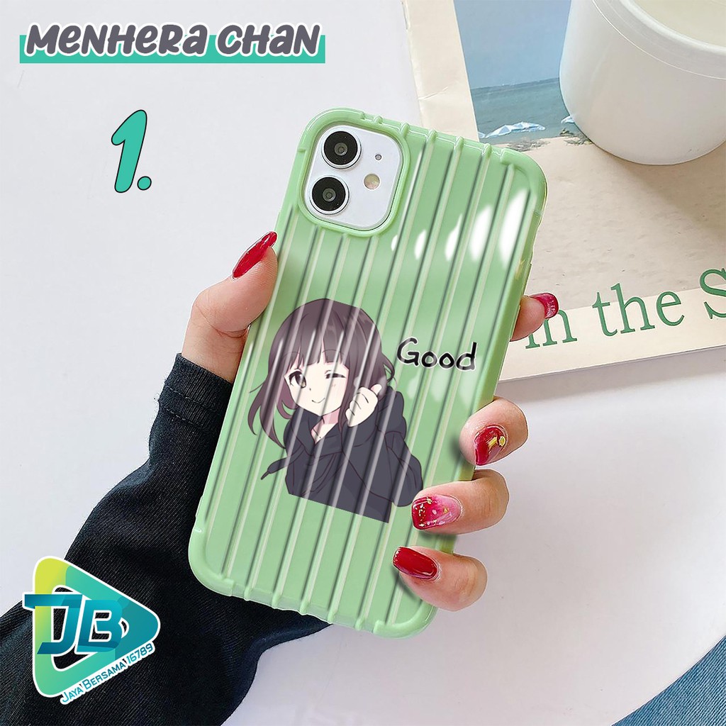 Softcase MENHERA CHAN Vivo Y17 Y12 Y11 Y15 Y91 Y93 Y95 Y81 Y81C Y83 Y71 JB3444