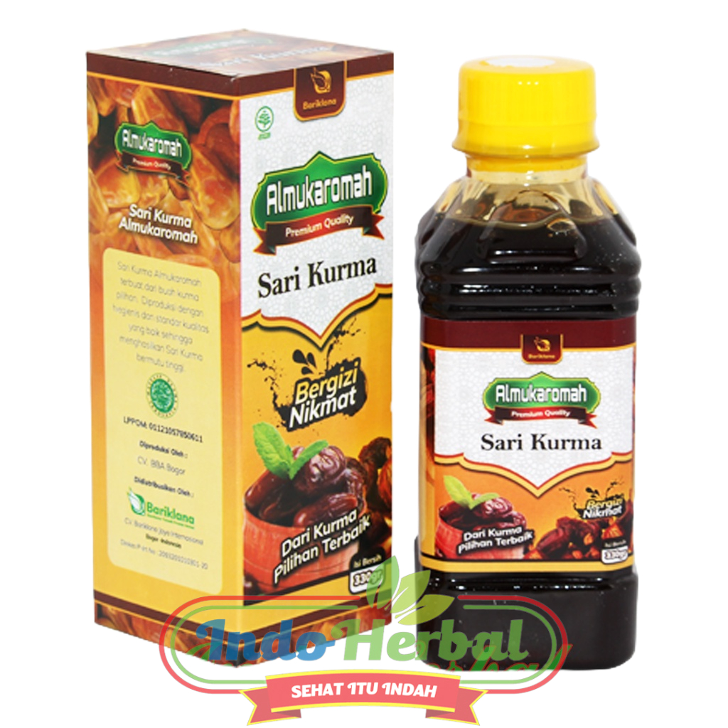 Sari Kurma Almukaromah 330 gr | Sari Kurma Almukaromah  Premiun QualitY