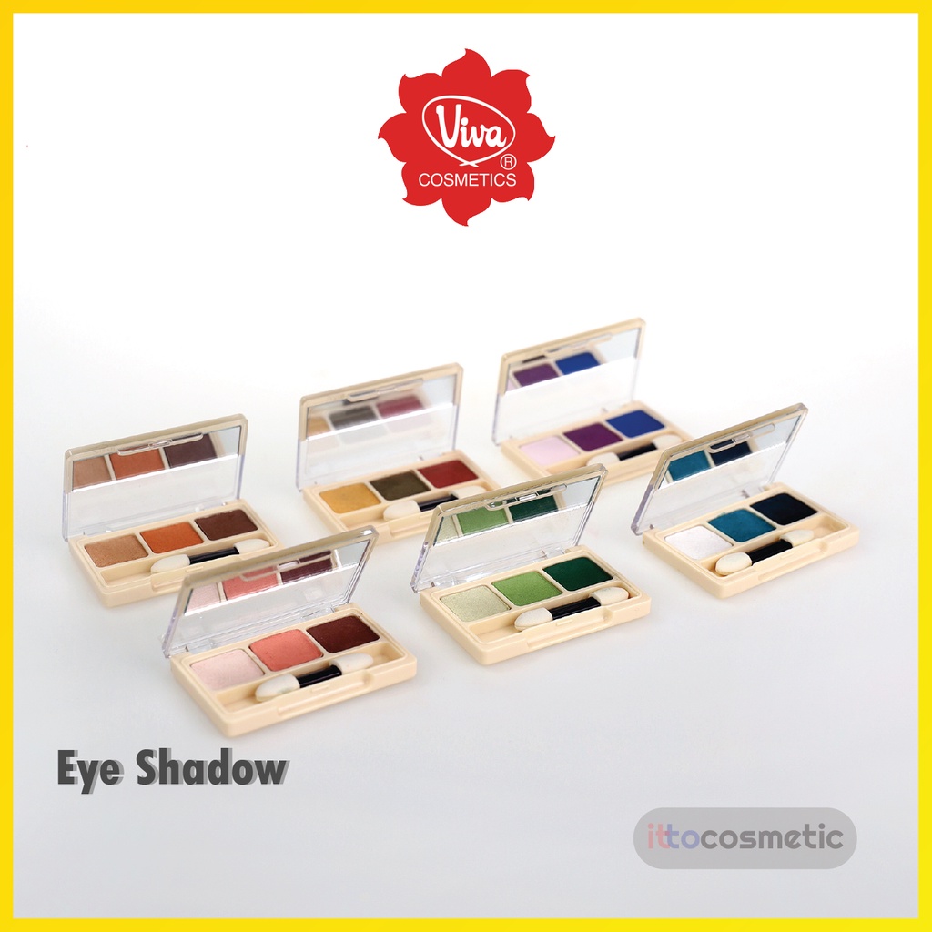 VIVA Queen Eye Shadow (Trio) 1.5 GR | Eyeshadow 3 Warna