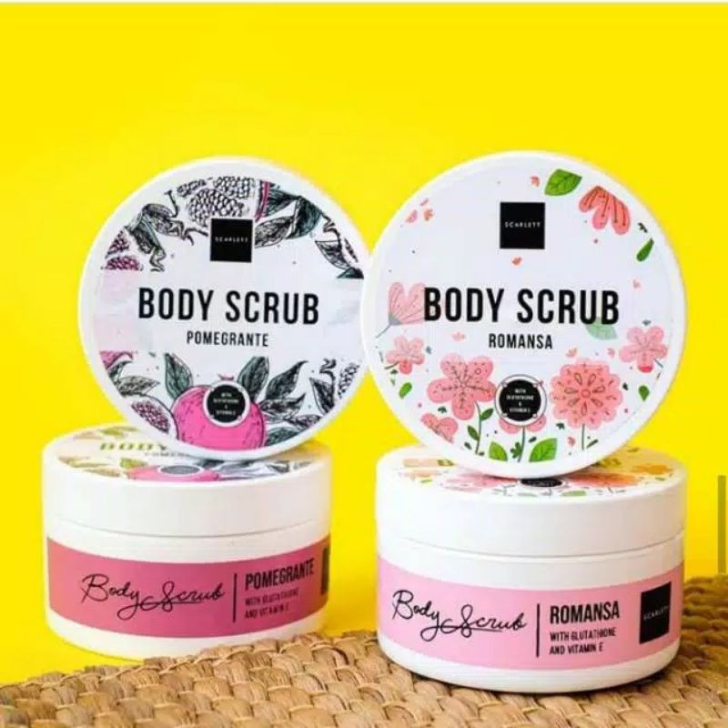 PEMUTI BADAN SCARLETT WHITENING BODY SCRUB ORIGINAL