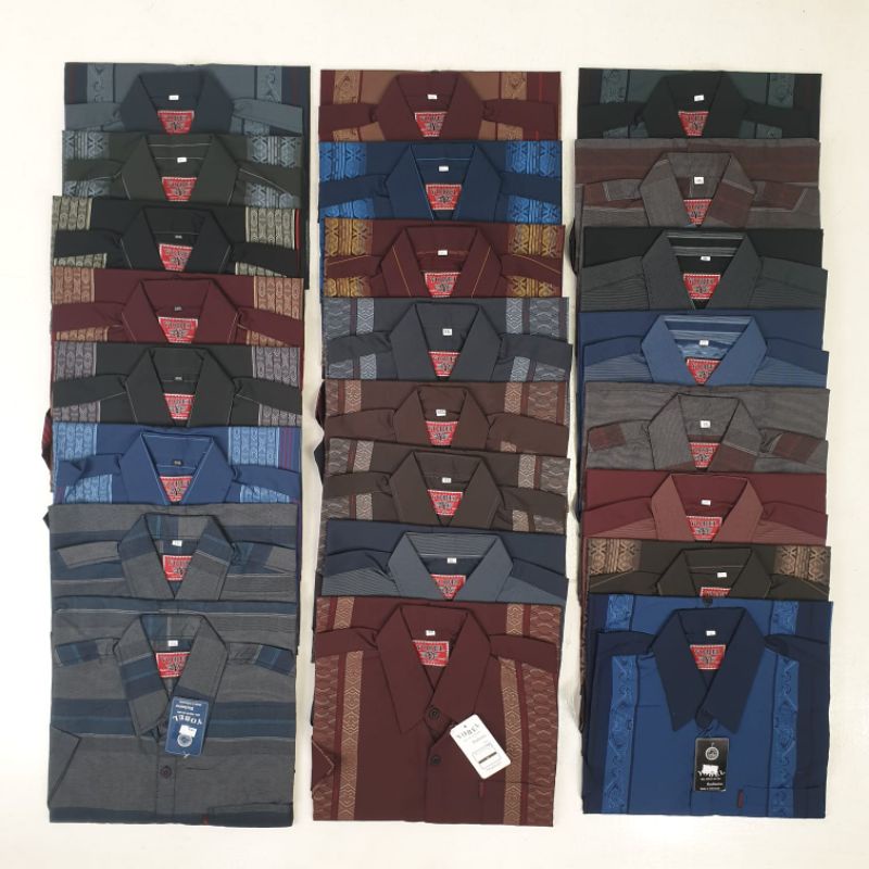 KEMEJA LENGAN PENDEK YOBEL JUMBO