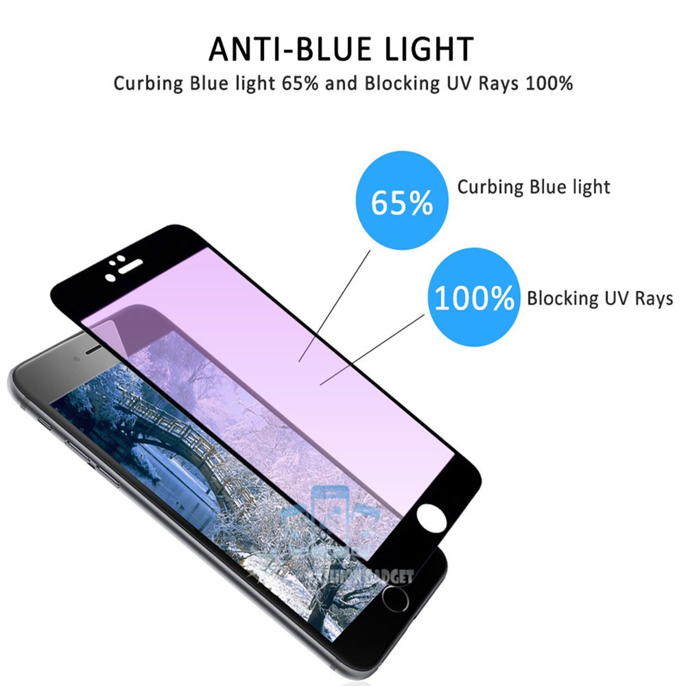 Tempered Glass For Apple iPhone 8 4.7inch Blue Light Antigores Pelindung Layar Hp Iphone 8 4.7