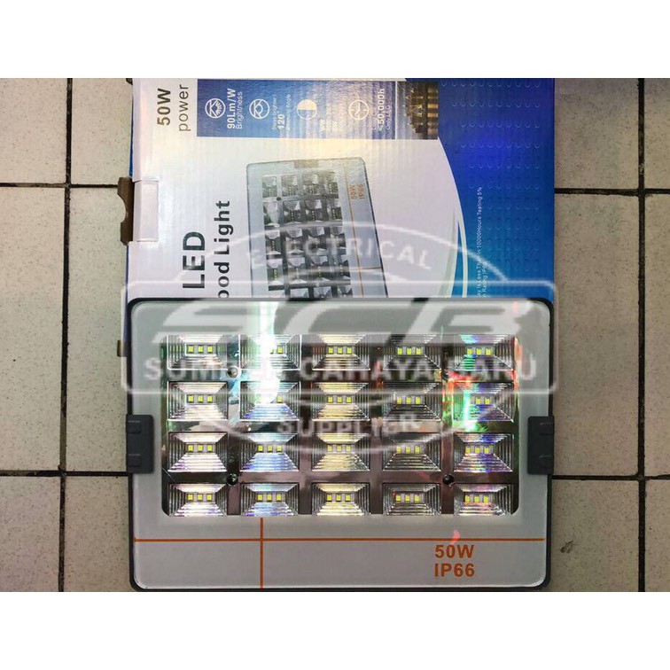 Mikawa MK-5550 Kap Sorot SMD LED Flood Light 50 Watt