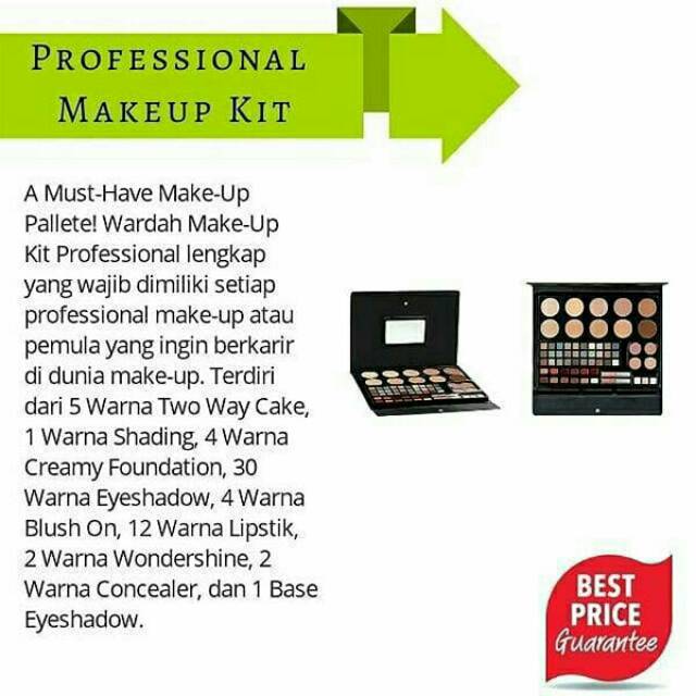Wardah Professional Palette Besar (Make Up Kit) – Produk palette make up professional