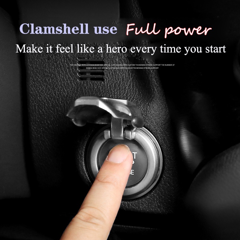 Mesin Pengapian Mulai Berhenti Tombol Penutup Pelindung Stiker Dekorasi Iron Man Car Interior Engine Ignition Start Stop Button Protective Cover Decoration Sticker Car Interior Accessories For LAND ROVER freelander Discovery Evoque