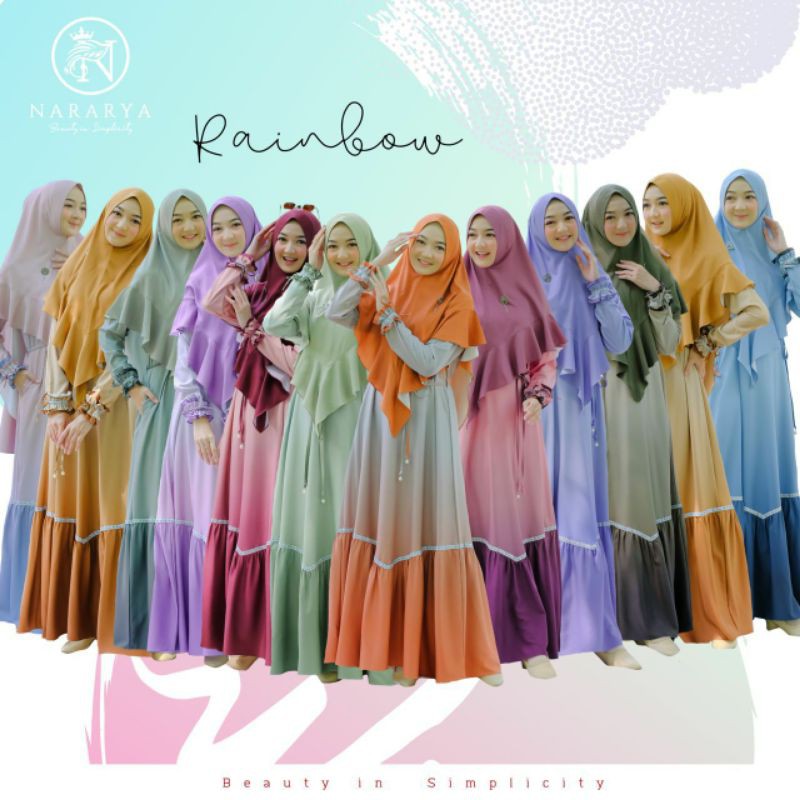 RAINBOW SET by NARARYA