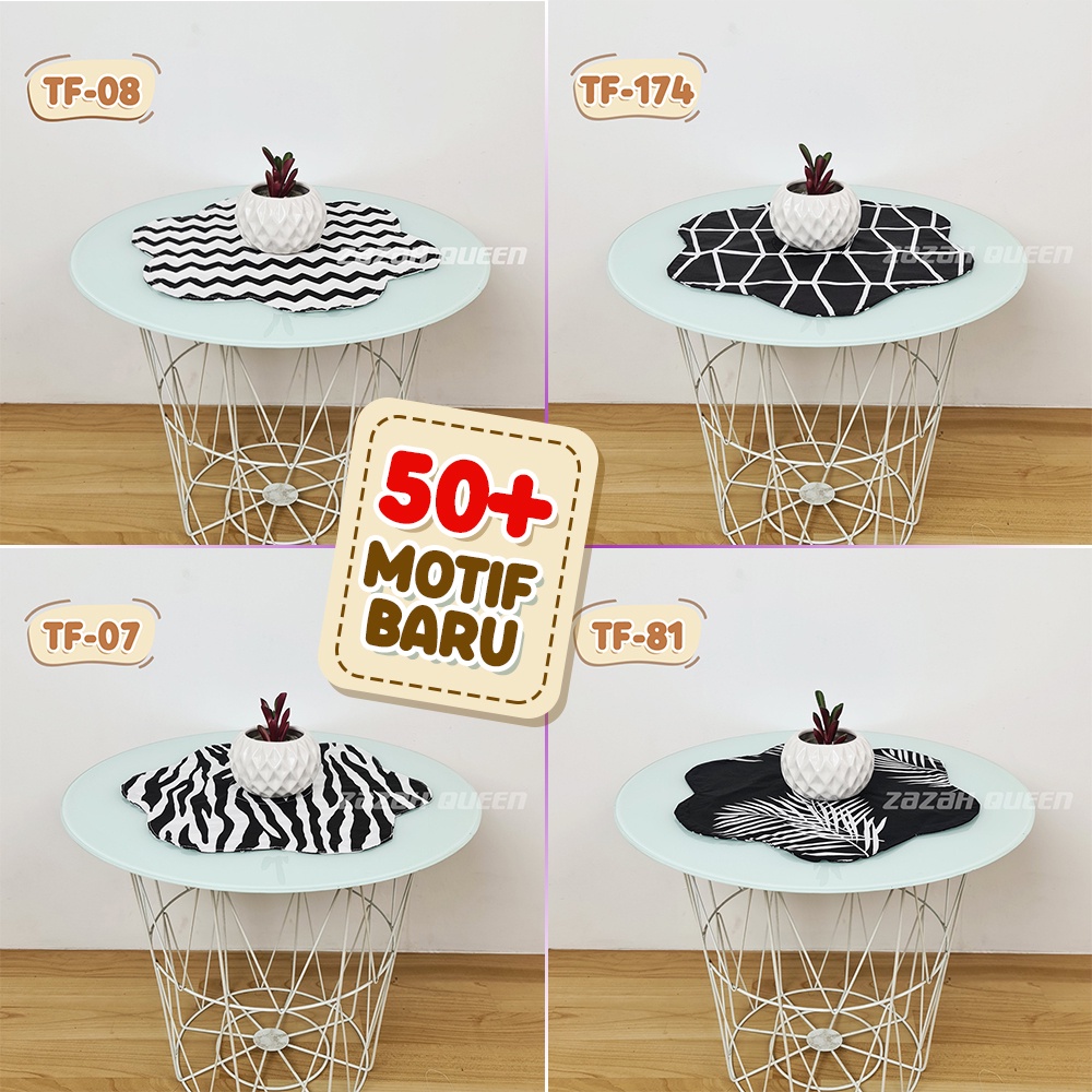 Taplak Meja Minimalis Taplak Meja Rumah - Model Bunga